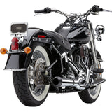 Cobra El Diablo 2-Into-1 Exhaust System - 6483 For Harley Softail 2012-2017