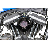S&S Cycle Air Stinger Stealth Air Cleaner Kit Black - 170-0726A For Harley Sportster 2007-2022