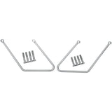 DRAG SPECIALTIES Chrome Saddlebag Support Brackets FX/FL - '84-'99