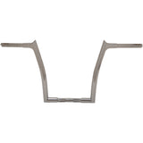FAT Baggers INC. 1-1/4" EZ Install Pointed Top Handlebar 14" Chrome - 907014 For Harley Touring / Softail / Road King / Road Glide 1994-2023