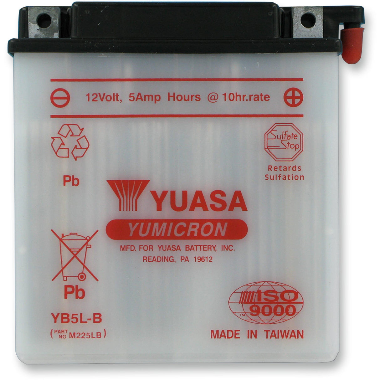 YUASA YB5L-B YUAM225LB Conventional Battery — 12 V Battery - YB5L-B