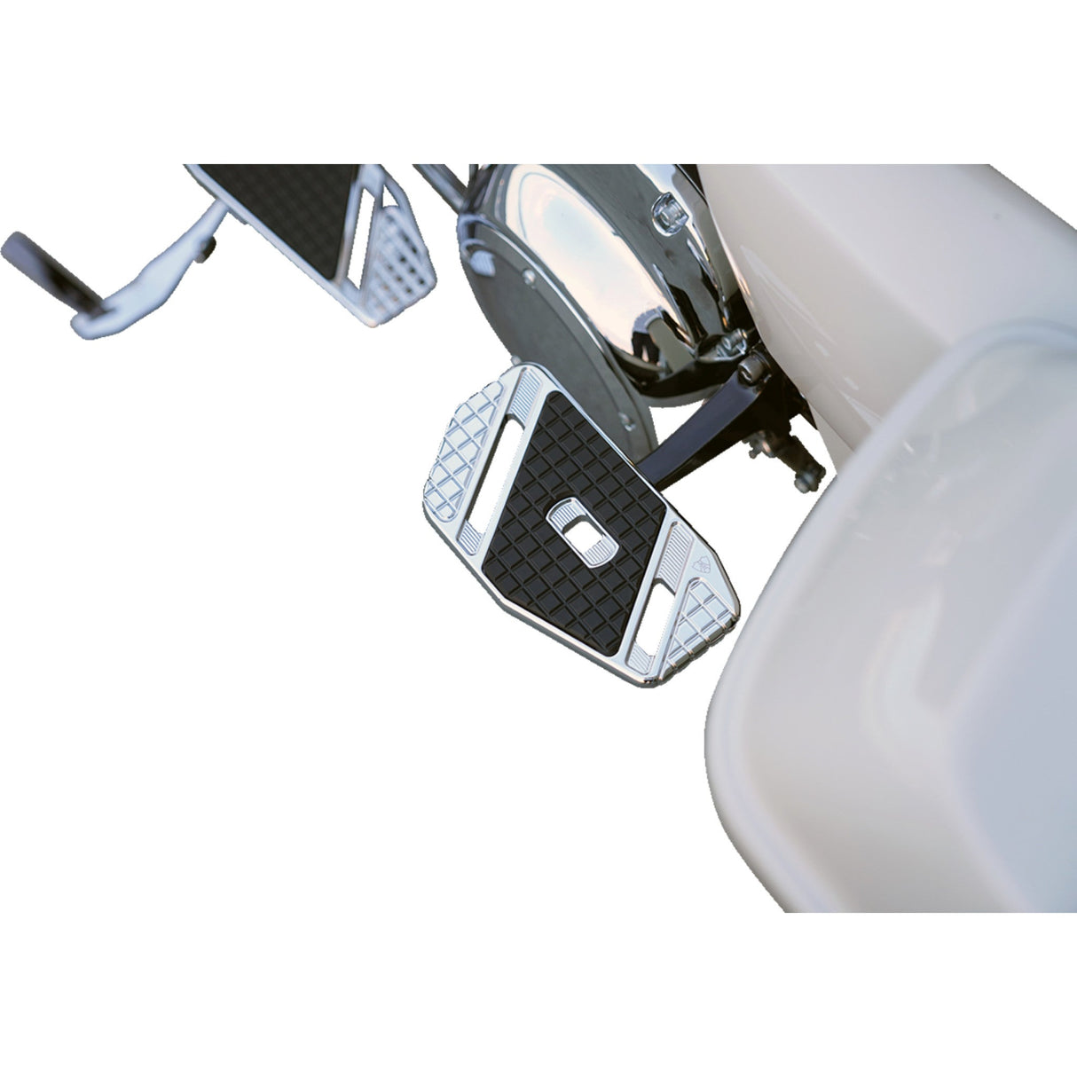 Arlen Ness SpeedLiner Passenger Floorboards Chrome - 410-029 For Harley Motorcycles 1986-2026