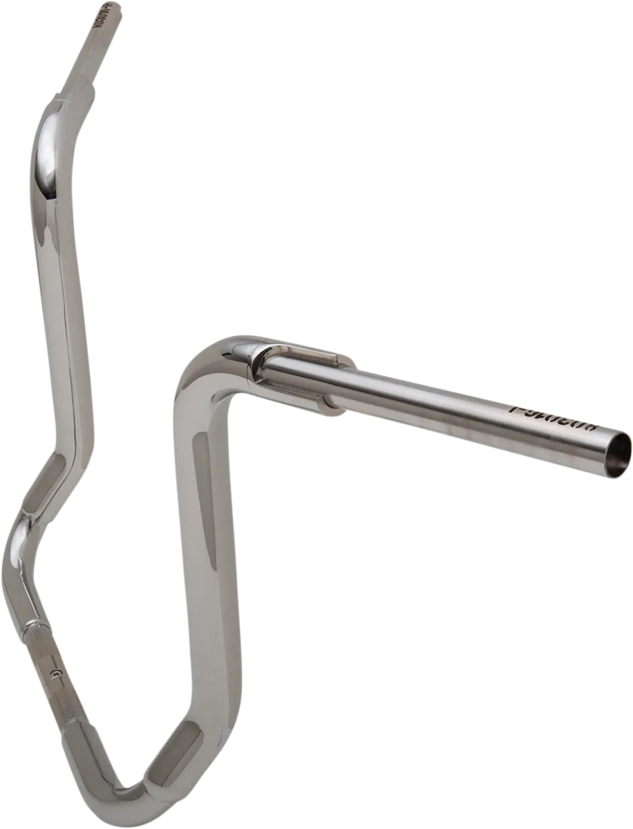 1-1/2" EZ Install Rounded Top Handlebar - Chrome - Electra, Street & Tri Glide 2006-2020 (Incl. CVO/Police/Anniv.)