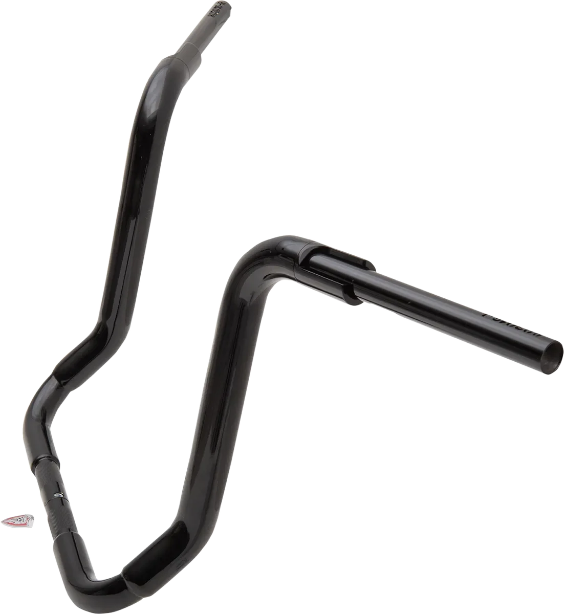 1-1/2" EZ Install Rounded Top Handlebar - Black 16" - Electra, Street & Tri Glide 2010-2020