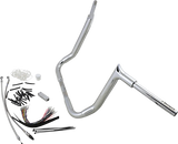 1-1/2" EZ Install Pointed Top Handlebar Kit - Electra, Street & Tri Glide 2008-2013 (Incl. EFI/Anniv./Police)
