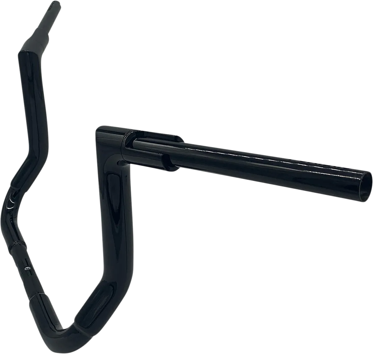 1-1/2" EZ Install Flat Top Handlebar 12" - Black -Electra, Street, Tri Glide & Police 2006-2020