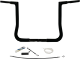 1-1/4" EZ Install Flat Top Handlebar Kit - Electra, Street & Tri Glide 2008-2013