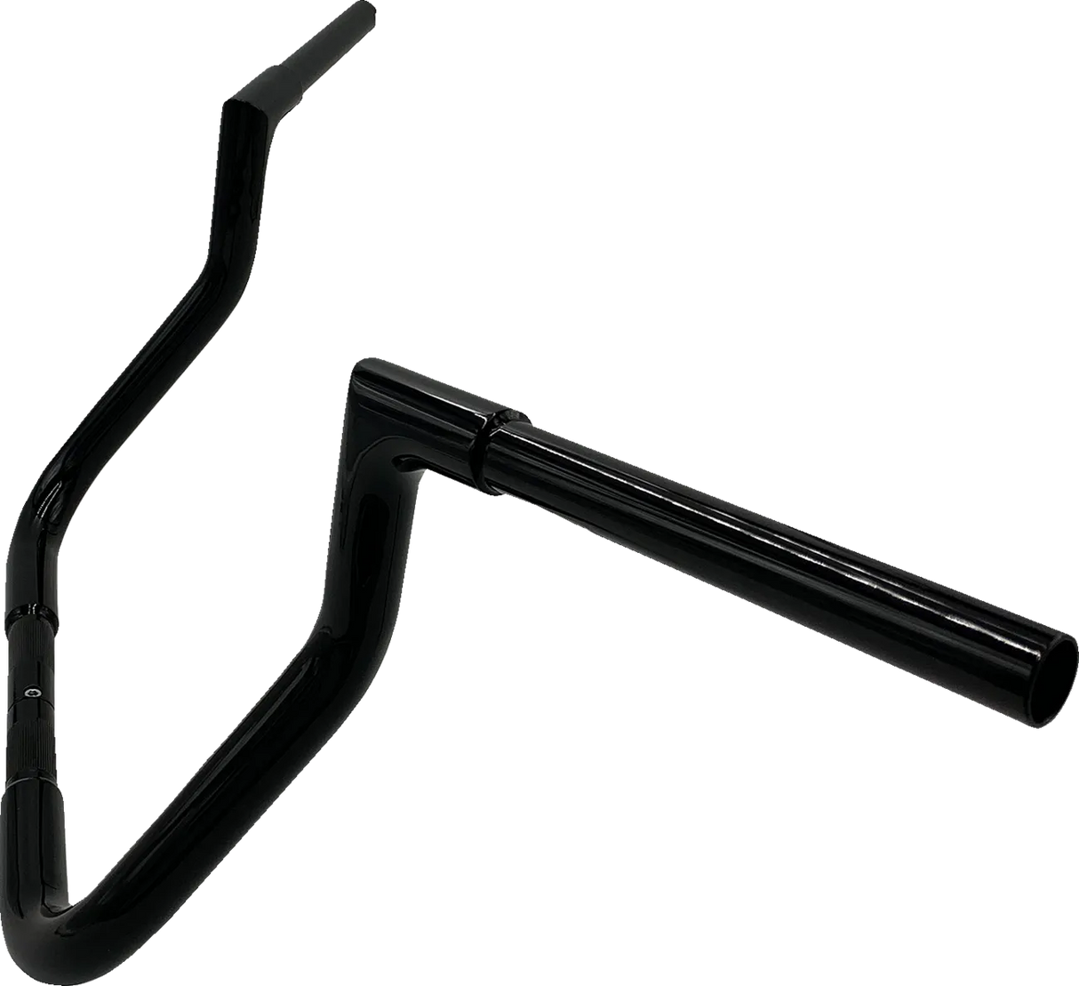1-1/4" EZ Install Flat Top Handlebar - Reduced Reach - 11" - Black - Electra & Street Glide 2008-2021