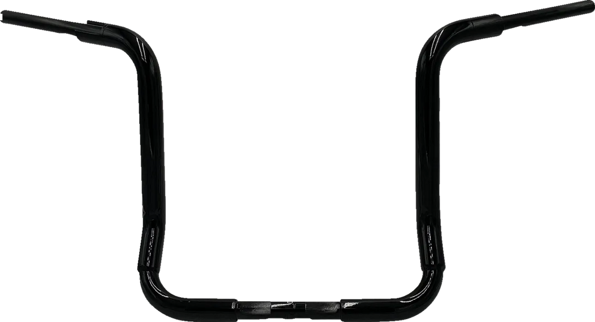 1-1/2" EZ Install Rounded Top Handlebar - Black - Electra, Street & Tri Glide 1999-2025 (Incl. EFI/CVO/Police)