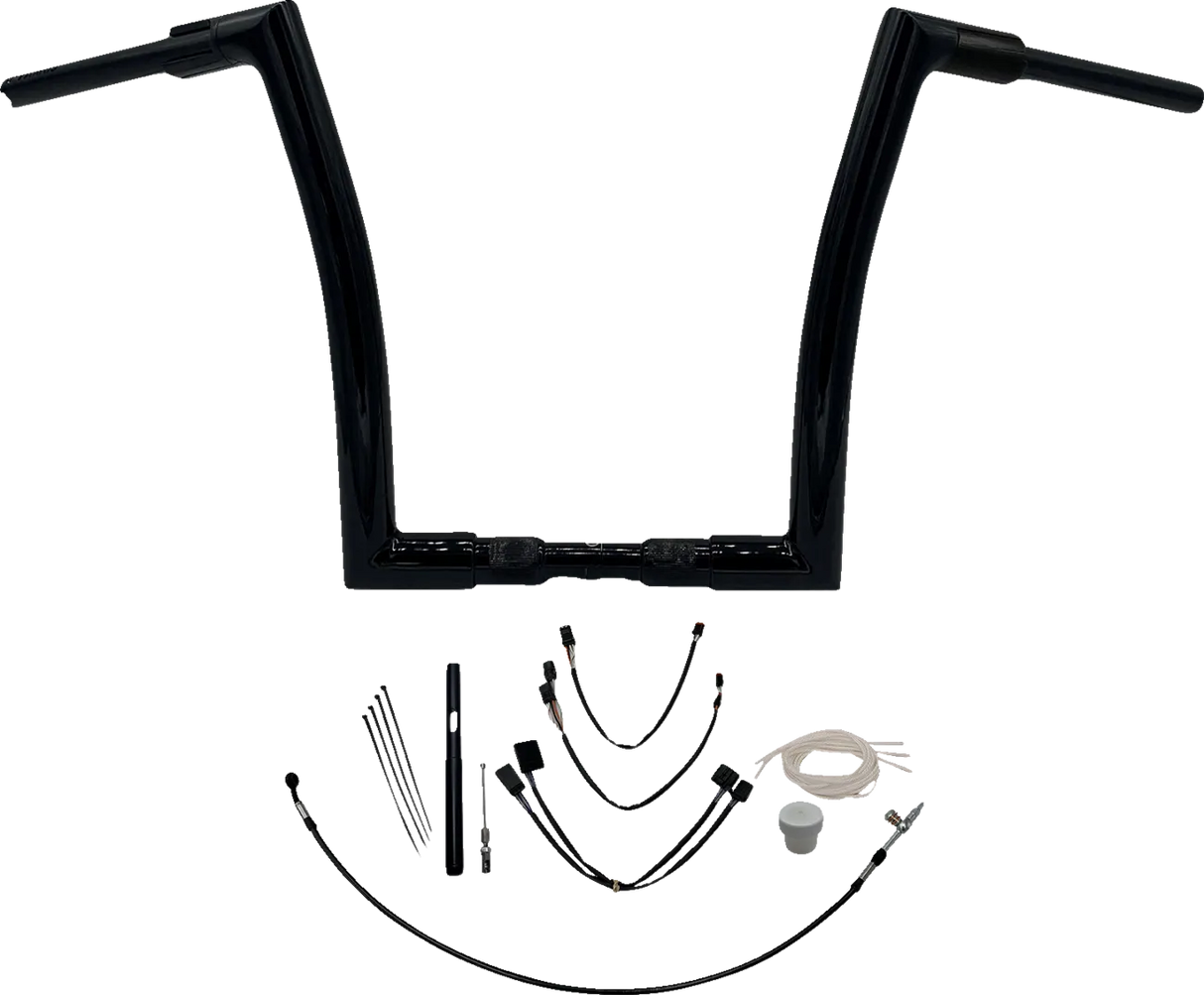 1-1/2" EZ Install Flat Top Handlebar Kit - Road King & Road King Special 2021-2024