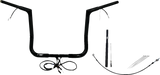 1-1/4" EZ Install Flat Top Handlebar Kit - Electra, Street & Tri Glide 2021-2022