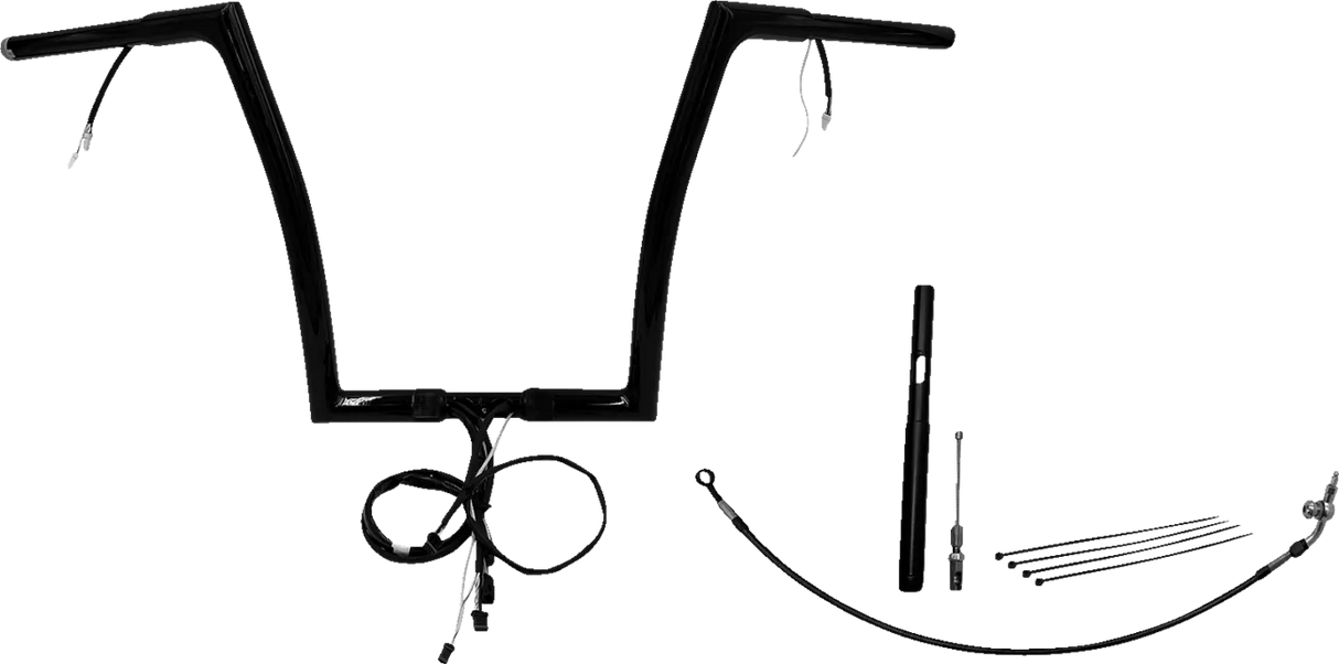 1-1/4" EZ Install Flat Top Handlebar Kit - Road Glide Special & Custom 2021-2022