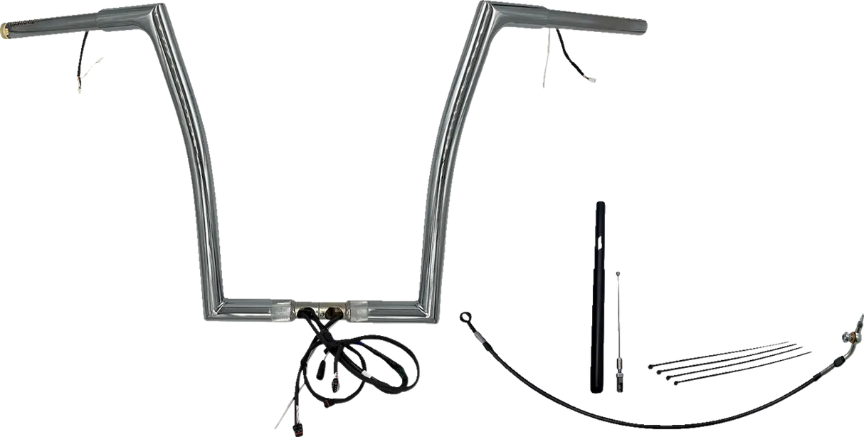 1-1/4" EZ Install Flat Top Handlebar Kit - Road Glide Special & Custom 2021-2022