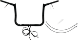 EZ Install Wired 1-1/4" Pointed Top Handlebar Kit - Electra, Street & Tri Glide 2016-2020