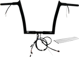 EZ Install Wired 1-1/4" Pointed Top Handlebar Kit - Road Glide & CVO 2015