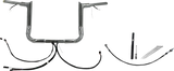EZ Install Wired 1-1/2" Pointed Top Handlebar Kit - Electra, Street & Tri Glide 2021-2022