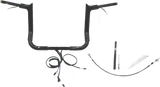 EZ Install Wired 1-1/2" Pointed Top Handlebar Kit - Electra, Street & Tri Glide 2021-2022