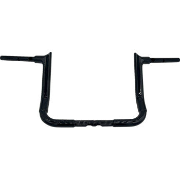 Fat Baggers 1.5" Pointed Top Handlebar -12" - Black  0601-6373 845012-B