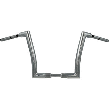 1-1/2" EZ Install Flat Top Handlebar - 12" - Chrome 0601-6390 648012