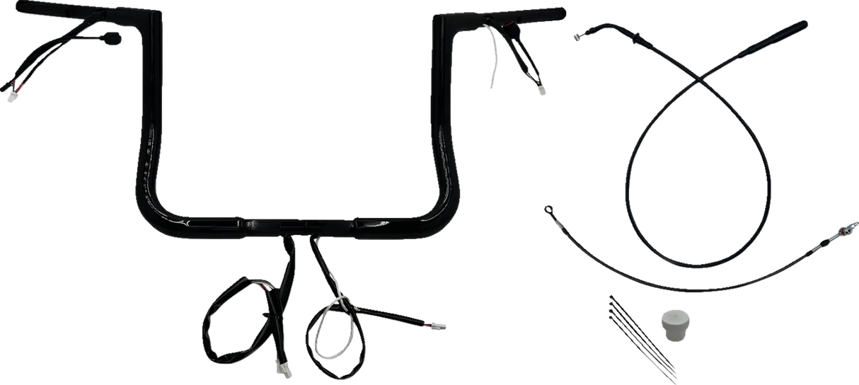 EZ Install Wired Handlebar Kit 1-1/4" Flat Top - Street Glide & CVO 2023-2025