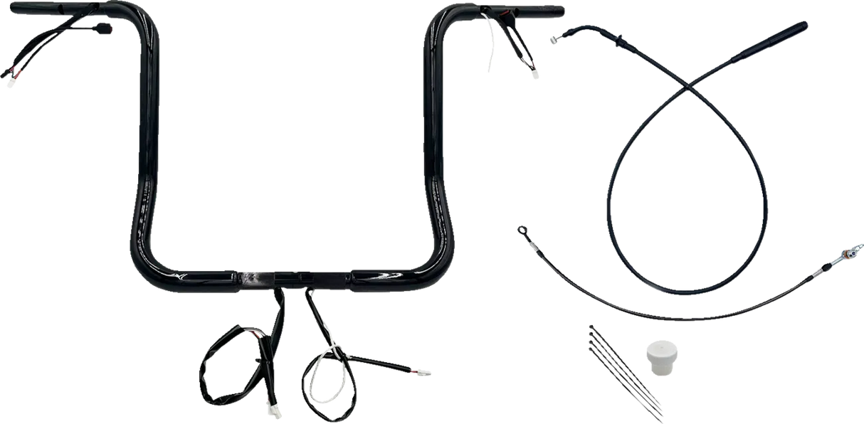 EZ Install Wired 1-1/4" Round Top Handlebar Kit - Street Glide 2023-2025