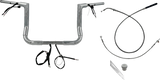 1-1/2" EZ Install Flat Top Handlebar - Street Glide & CVO 2023-2024