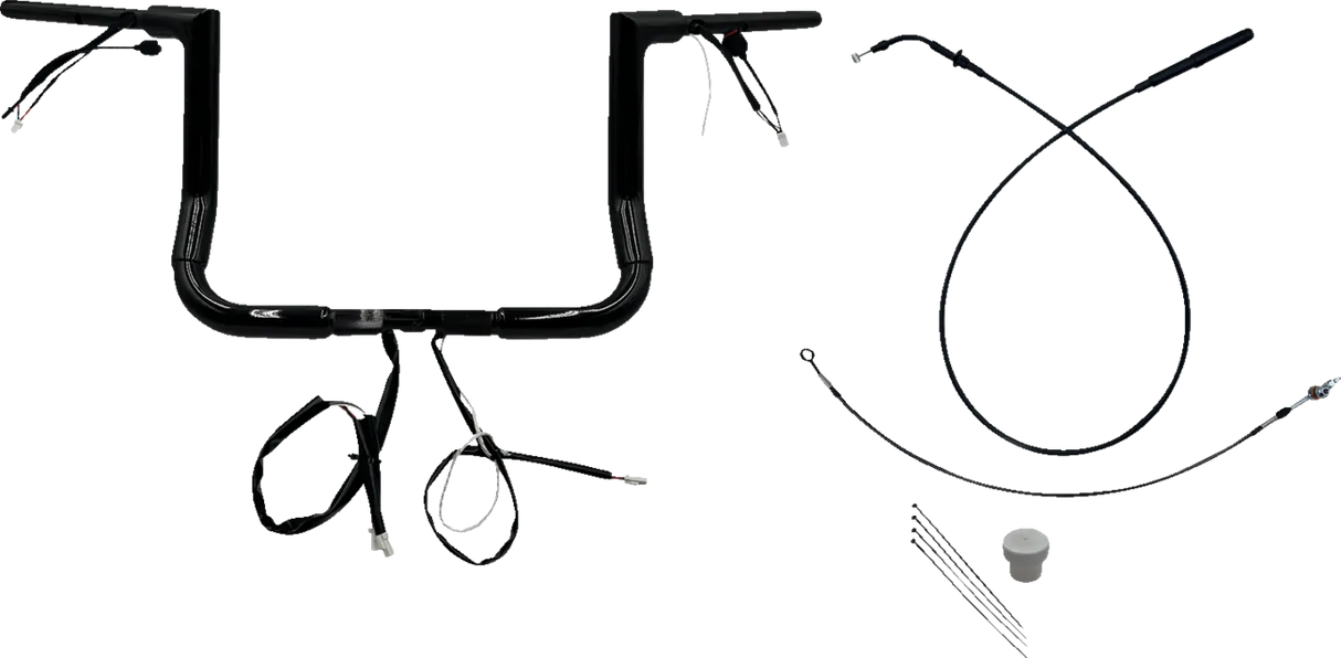 1-1/2" EZ Install Flat Top Handlebar - Street Glide & CVO 2023-2024