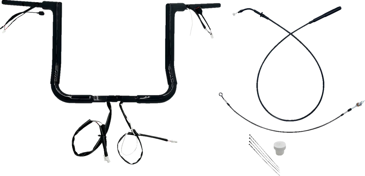 1-1/2" EZ Install Flat Top Handlebar - Street Glide & CVO 2023-2024