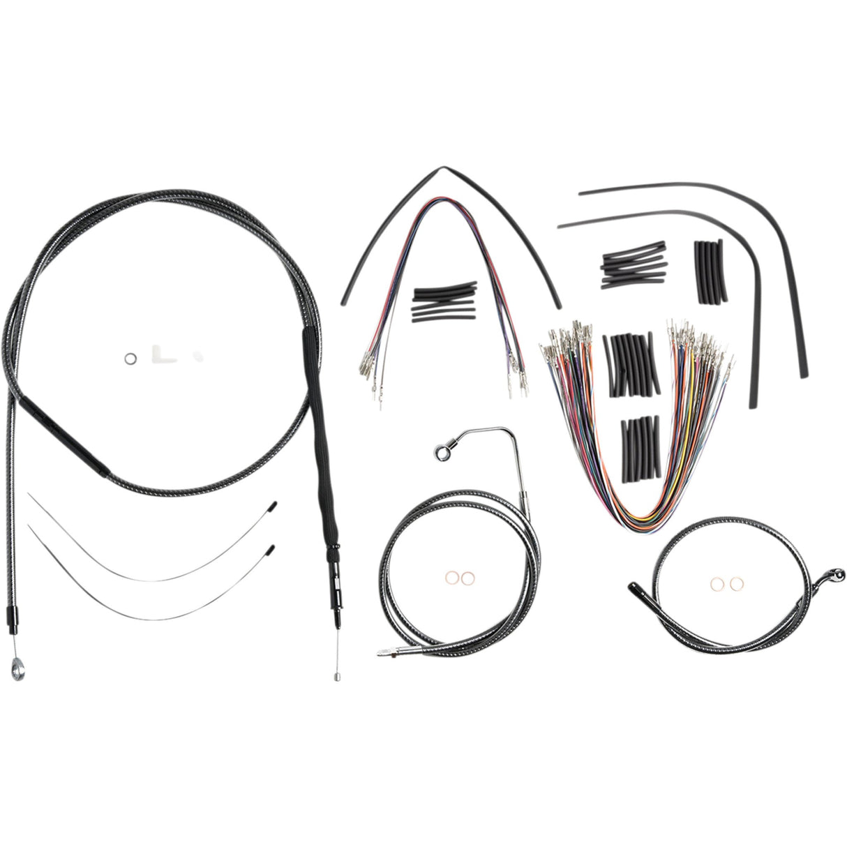Magnum Shielding Cable Kit - 787361 For Harley Touring 2008-2013