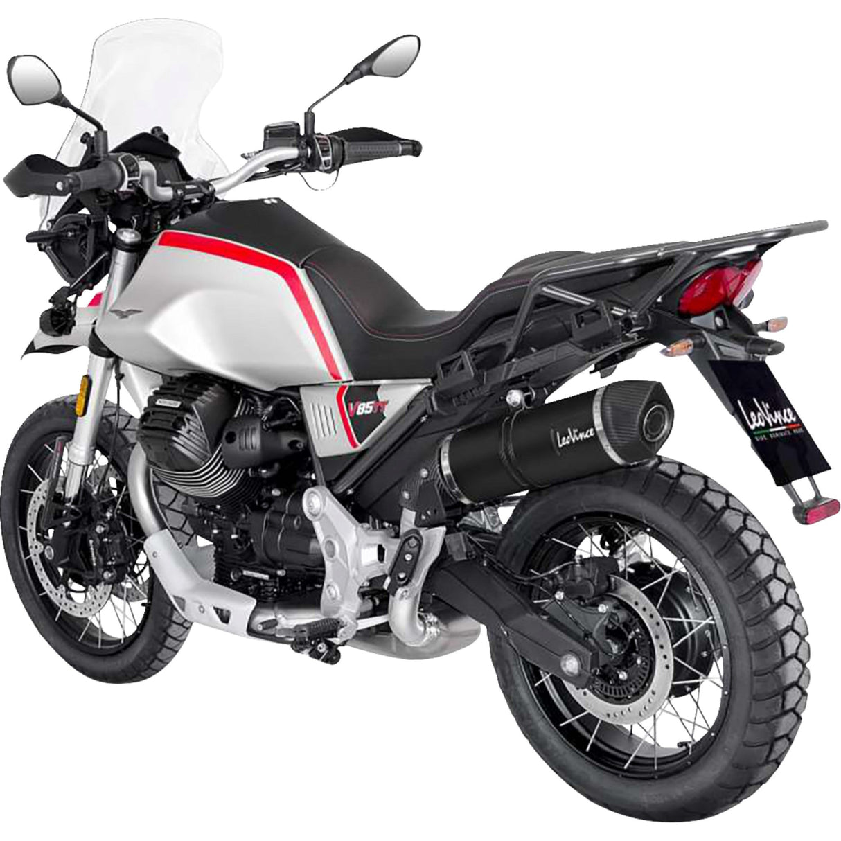 Leovince LV One Evo Muffler - 14454EBU Moto Guzzi Motorcycles 2019-2025