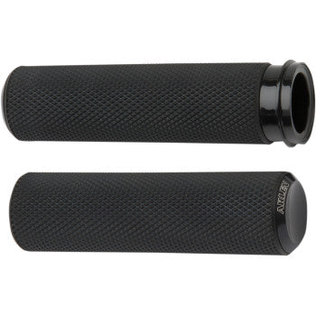 Knurled Grips - TBW - Black 0630-1044 07-327