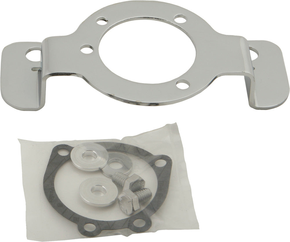 Harddrive Carb Support Bracket Only Chrome - 120241 For Harley Sportster 1988-2006