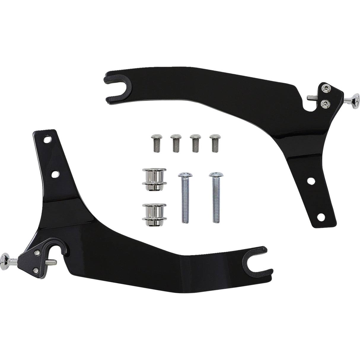 COBRA 1501-0574 602-2024B Detachable Backrest Kit - 11" - Black - Dyna