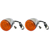 CUSTOM DYNAMICS 2020-1744 PB-IND-RTS-A-C ProBEAM® LED Turn Signals for Indian® ProBEAM® Turn Signals - Chrome/Amber