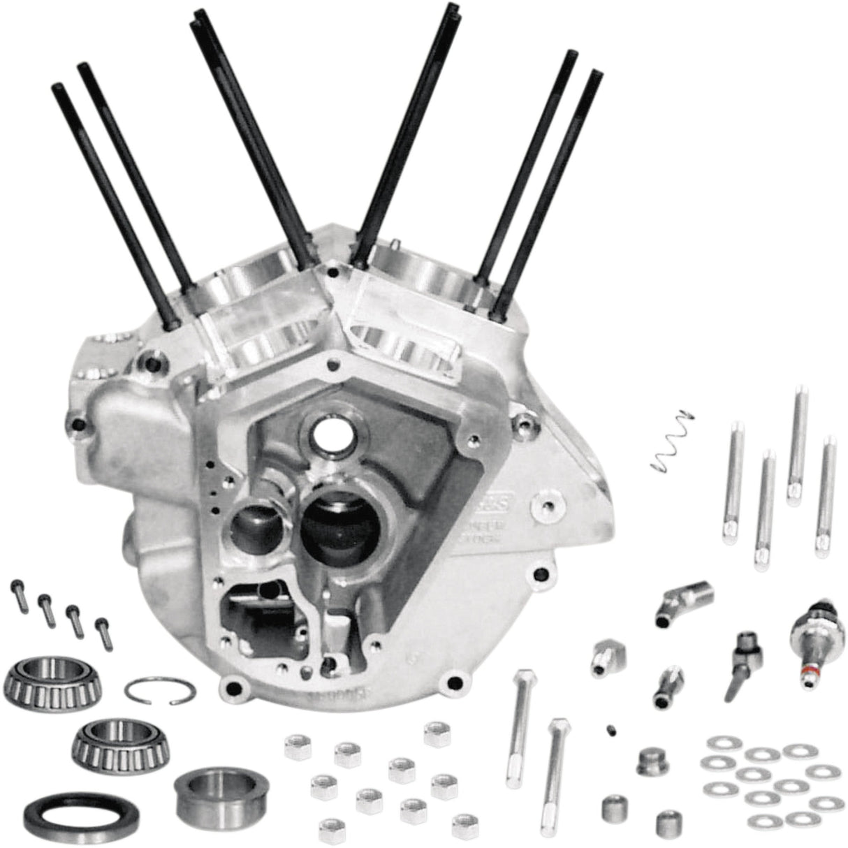S&S Cycle Super Stock® Alternator Style Engine Case 3.500" Evolution Big Twin - 31-0000 For Harley Motorcycles 1984-1991