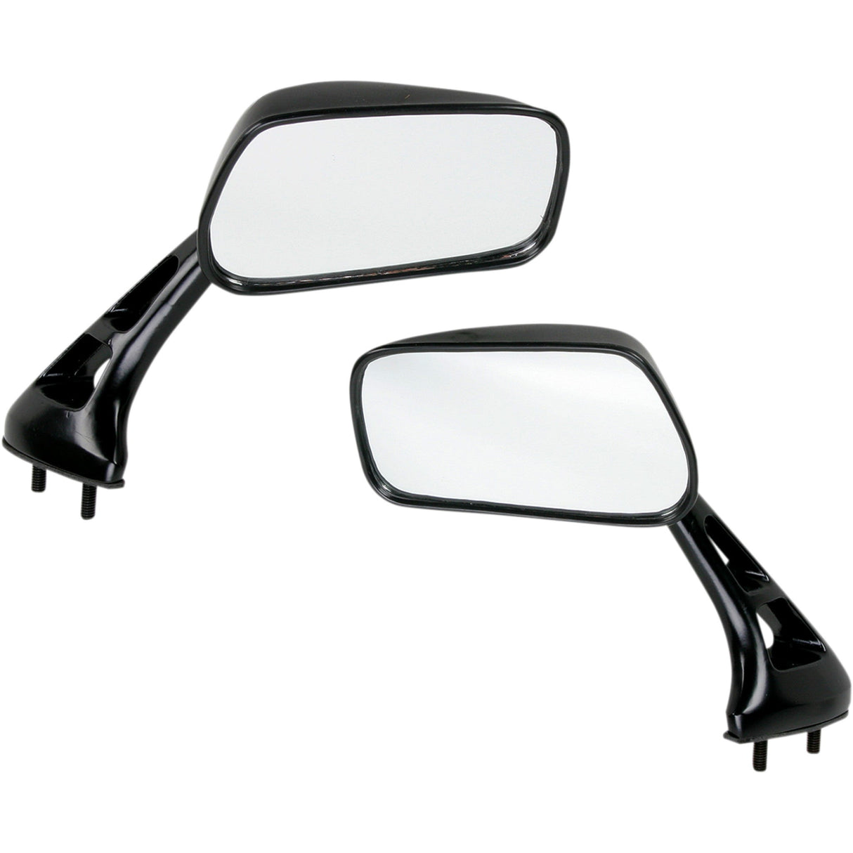 EMGO 0640-0081 20-69760 GSXR Mini Mirror Mirror Set - Mini - Black