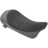 Drag Specialties Low-Profile Seat - 0801-1039 For Harley Motorcycles 2008-2023