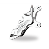 Performance Machine Caliper 112x6B Right For 13in Disc Contrast Cut - 0051-2918-BM For Harley Motorcycles 2000-2017