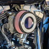 S&S Cycle Stealth Air Stinger Kit W S&S Ring - 170-0715A For Harley Motorcycles 2008-2017