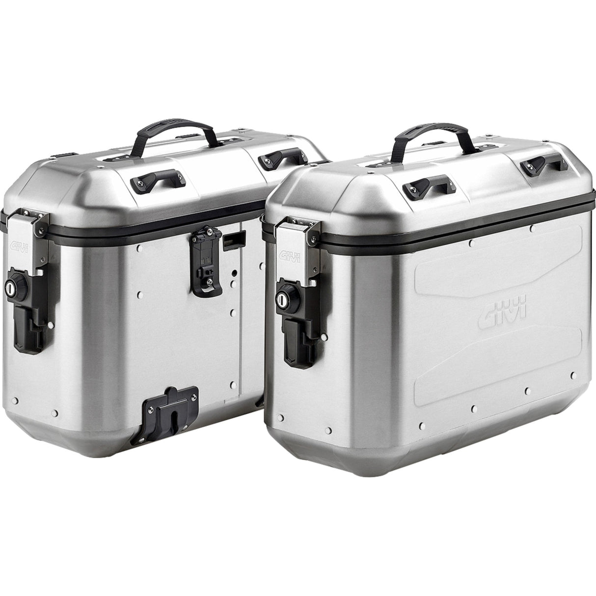 GIVI 3501-2104 DLMK36APACK2 Dolomiti Monokey Side Cases 36l - silver