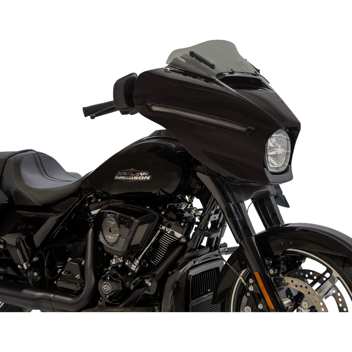 KLOCK WERKS 2310-0945 KWW-01-0722-T Windshield flare™  - 6-1/2" - tinted - flh