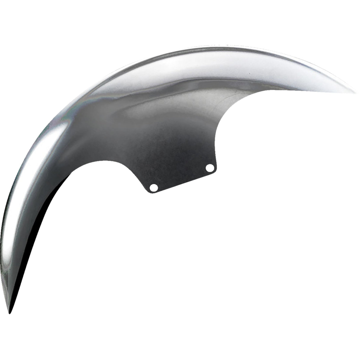 PAUL YAFFE BAGGER NATION 1401-0944 PYO:CAFE-19-14L-S Real Steel Cafe Front Fender - 19" Wheel - With Satin Adapters