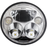 CUSTOM DYNAMICS 2001-1573 CDTB-7-I-C 7" TruBEAM® Headlamp chrome - chief