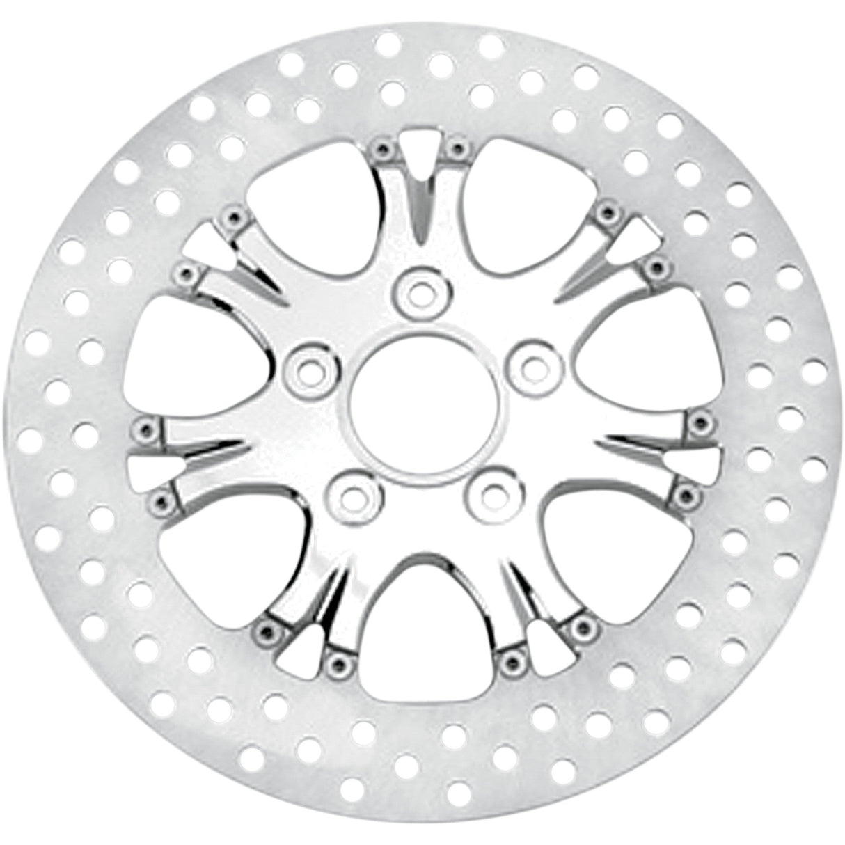 PERFORMANCE MACHINE (PM) 1710-1586 01331802HEALSCH Two-Piece Brake Rotor - 11.8" - Paramount - Chrome