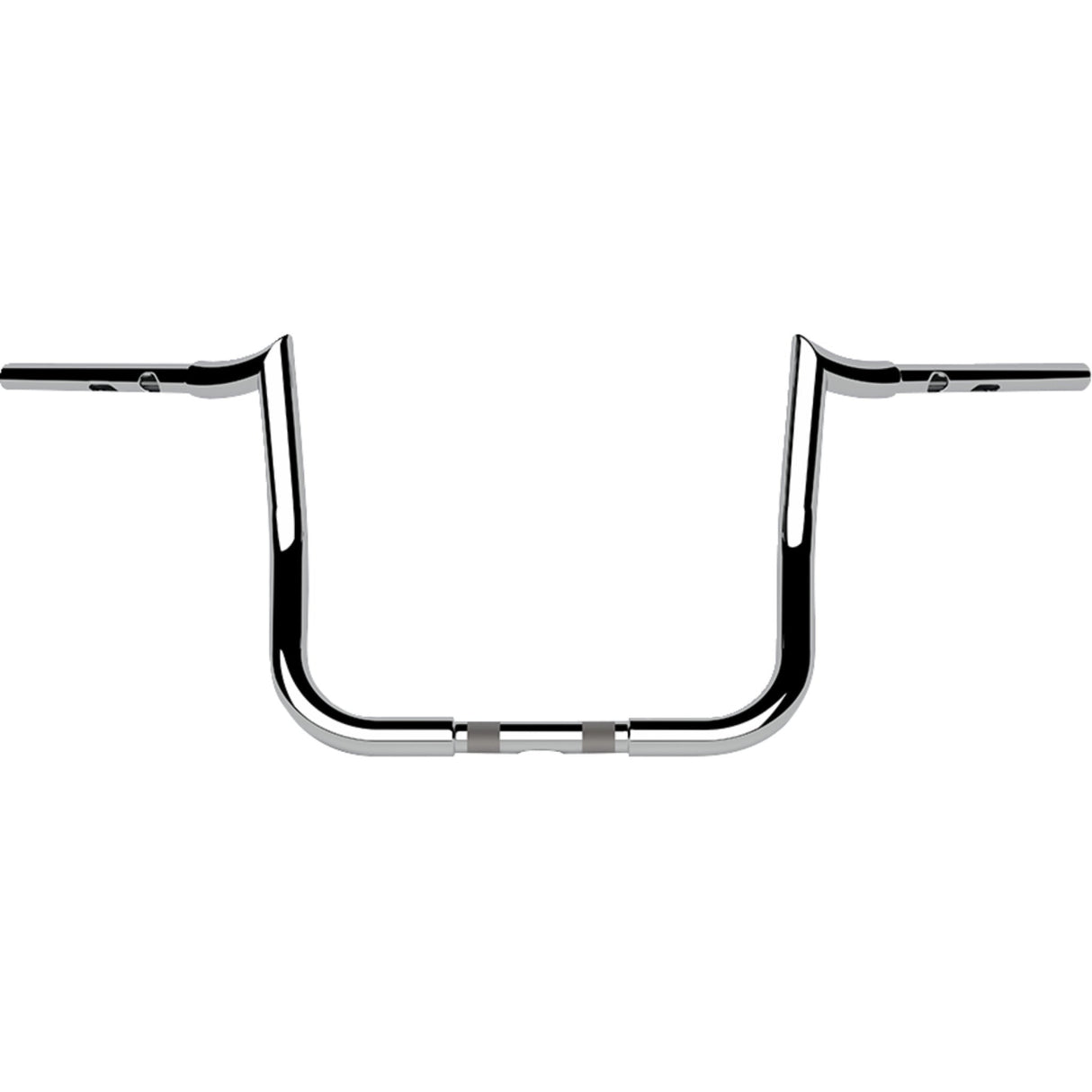 LA Choppers 1-1/4" Prime Ape Handlebar 10" Chrome - LA-7371-10 For Harley Touring 2023-2026