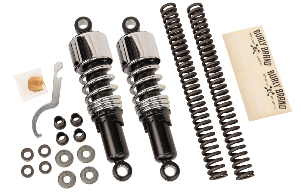 Burly Brand Burly Slammer Kit Chrome ST - B28-1005 For Harley Softail 1989-1999