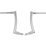 FAT Baggers INC. 1-1/2" EZ Install Pointed Top Handlebar 14" Chrome - 808014 For Harley Road King Special 2018-2020