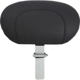 Mustang Wide Solo Seat With Removable Backrest With Backrest Vintage Black Smooth - 79600 For Harley Touring 2008-2025