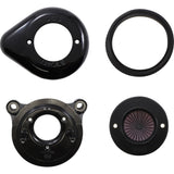 S&S Cycle Air Stinger Stealth Air Cleaner Kit Black - 170-0720A For Harley Motorcycles 2008-2017