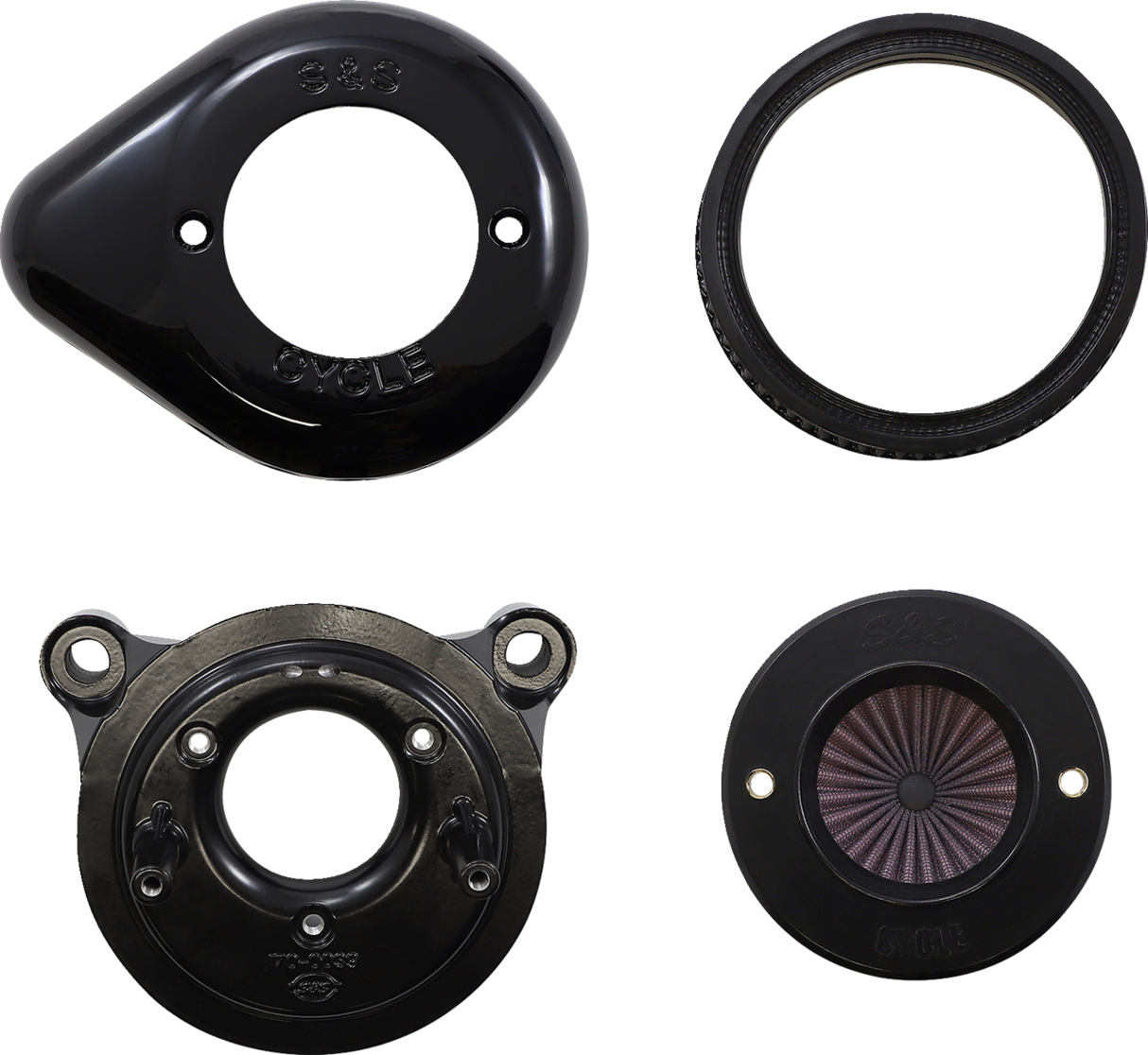 Air Stinger Stealth Air Cleaner Kit - Black - 1010-2964